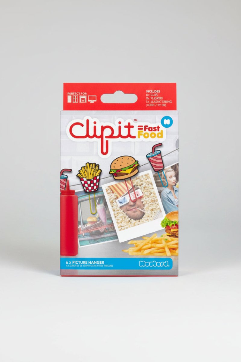 Shop Mustard Mustard ClipIt Fast Food Photo Hangers Photo Hangers for women – premium loungewear and festival fashion at Spoiled Brat