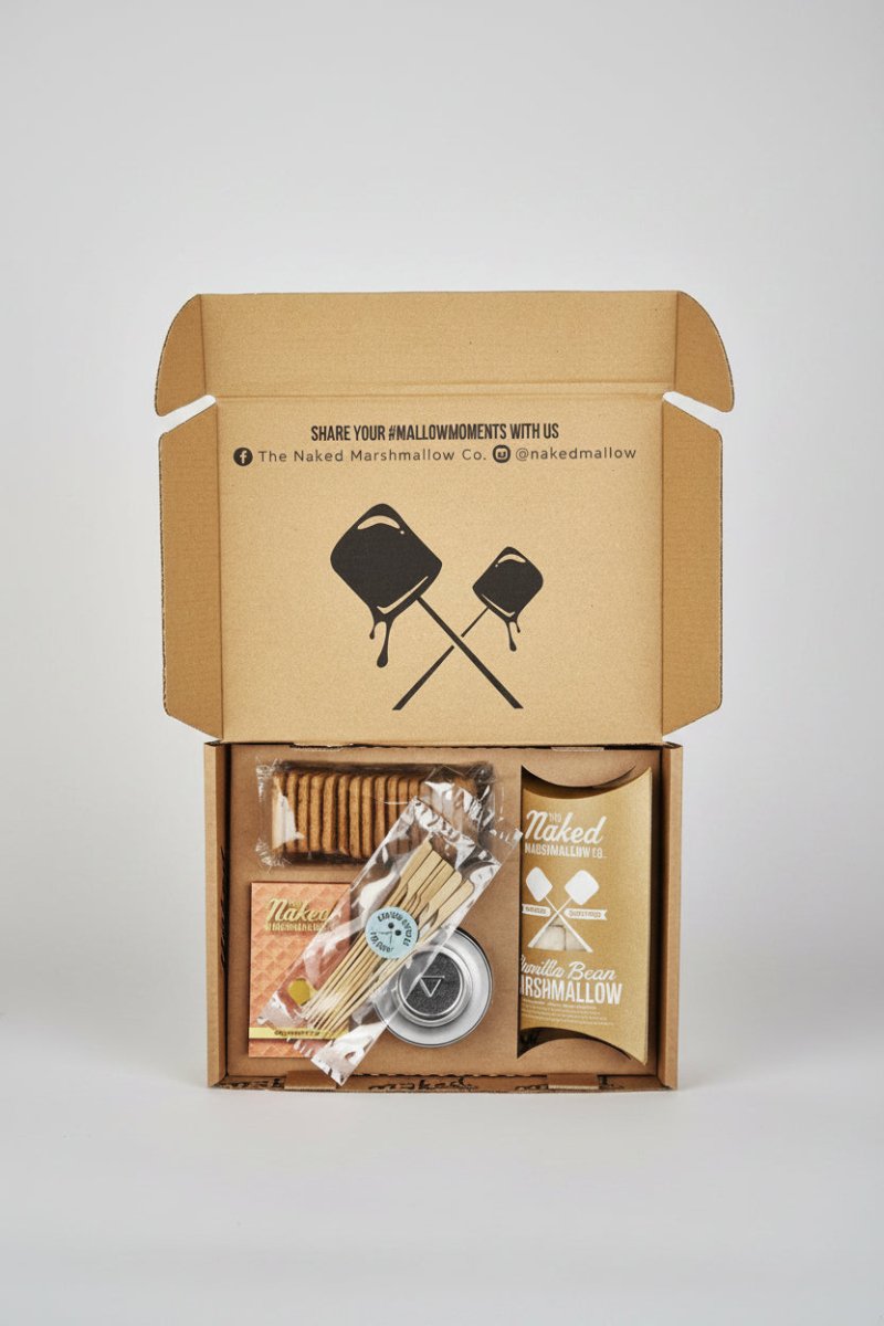 Shop Naked Marshmallow Marshmallow S'Mores Toasting Kit as seen on Mrs Hinch Gifts for women – premium loungewear and festival fashion at Spoiled Brat
