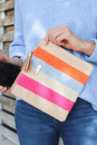 Packed Party Cozy Up Everything Pouch Bag by Packed Party – Clutch Bag – Cream | Spoiled Brat UK