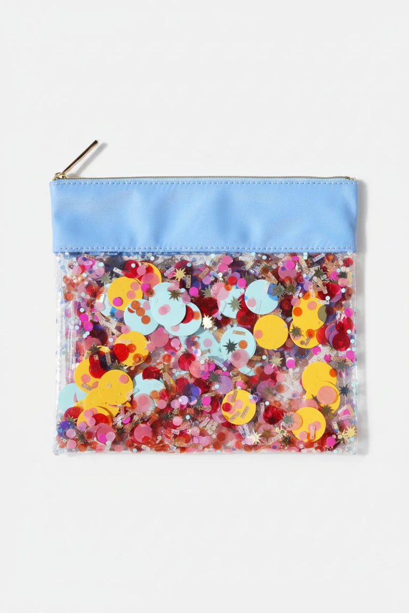 Shop Packed Party Packed Party Everyday's a Birthday Everything Pouch Bag Clutch Bag for women – premium loungewear and festival fashion at Spoiled Brat