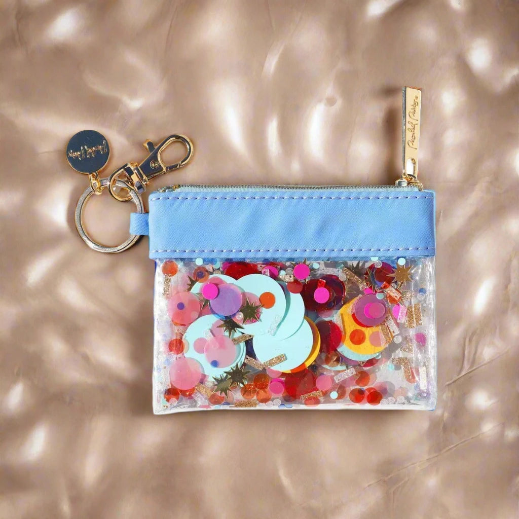 Shop Packed Party Packed Party Piece of Cake Confetti Keychain Wallet online at Spoiled Brat