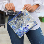 Shop Packed Party Packed Party Spirit Squad True Blue Confetti Everything Pouch online at Spoiled Brat