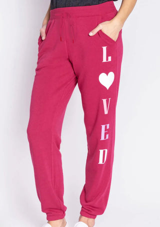 Shop PJ Salvage Feeling Loved Sweatpants - Spoiled Brat  Online