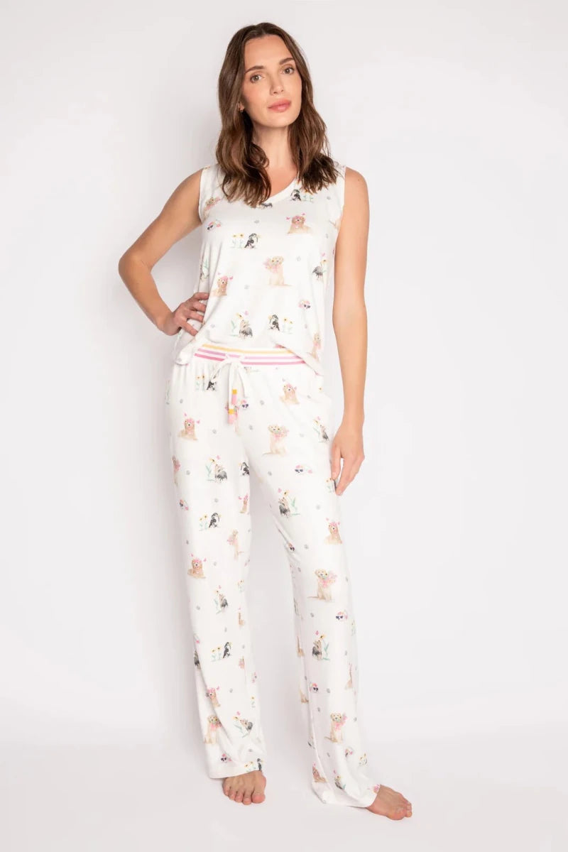 Shop PJ Salvage PJ Salvage Garden Party Lounge Pyjama Set Pyjamas for women – premium loungewear and festival fashion at Spoiled Brat