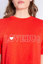 PJ Salvage Lovebug Red Cotton T-Shirt Pyjamas by PJ Salvage as seen on celebrities