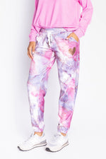 Shop PJ Salvage PJ Salvage Marble Mayhem Sweatpants online at Spoiled Brat