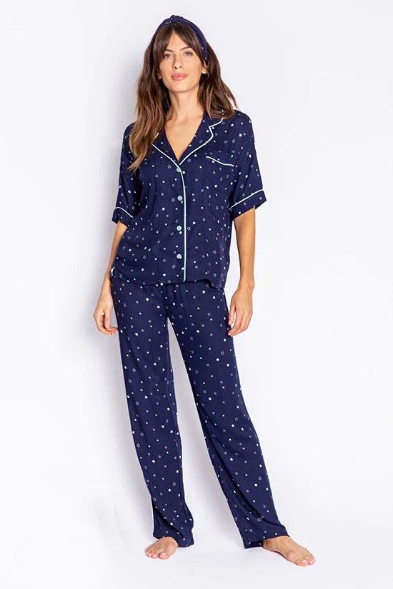 Shop PJ Salvage PJ Salvage Midnight Stars PJ Set online at Spoiled Brat