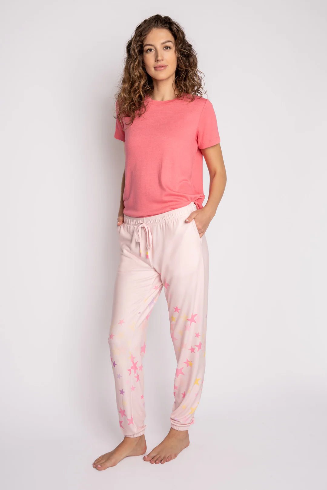 PJ Salvage Peach Party Panded Pyjama Pants PJ Pants by PJ Salvage as seen on celebrities