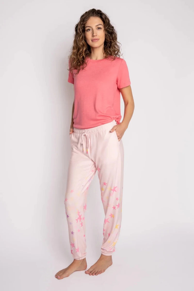 Shop PJ Salvage PJ Salvage Peach Party Panded Pyjama Pants PJ Pants for women – premium loungewear and festival fashion at Spoiled Brat