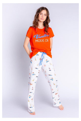 Shop PJ Salvage Playful Prints Vacation Mode PJ Pants - Premium Pyjamas from PJ Salvage Online now at Spoiled Brat 