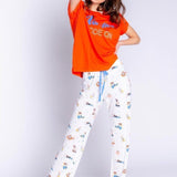 Shop PJ Salvage PJ Salvage Playful Prints Vacation Mode PJ Pants Pyjamas for women – premium loungewear and festival fashion at Spoiled Brat