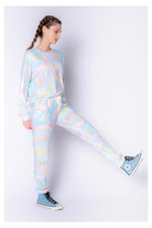 Shop PJ Salvage PJ Salvage Smiley Band PJ Pants Pyjamas for women – premium loungewear and festival fashion at Spoiled Brat