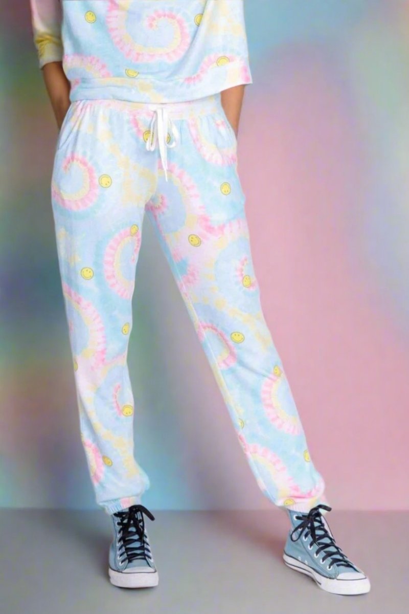 Shop PJ Salvage PJ Salvage Smiley Band PJ Pants Pyjamas for women – premium loungewear and festival fashion at Spoiled Brat