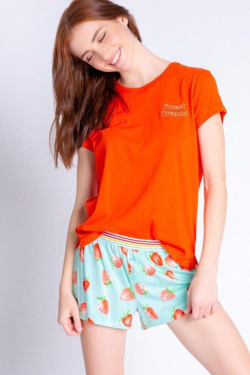 Sweet Dreams Playful Print T Shirt