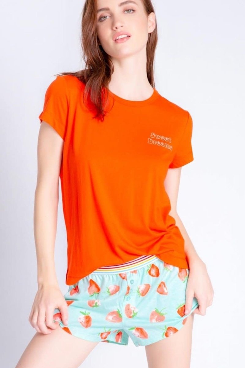 Shop PJ Salvage PJ Salvage Sweet Dreams Playful Print T-Shirt T-Shirt for women – premium loungewear and festival fashion at Spoiled Brat