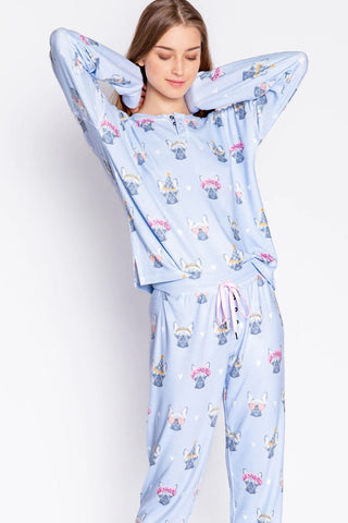 Shop PJ Salvage The Frenchie Life Jammie Set as seen on Chloe Sims - Spoiled Brat  Online