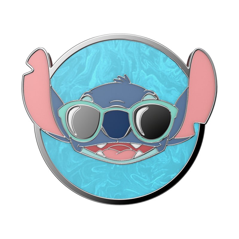 Shop Pop Sockets Pop Sockets Lilo & Stitch - Suns Out Stitch Enamel Pop Grip online at Spoiled Brat