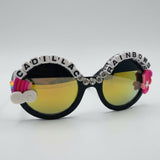 Shop Rad and Refined Rad & Refined Cadillac & Rainbows Statement Sunglasses Sunglasses for women – premium loungewear and festival fashion at Spoiled Brat