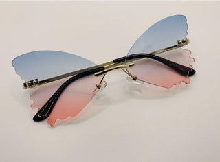 Shop Rad & Refined Follow The Butterfly Ombre Sunglasses - Premium Sunglasses from Rad and Refined Online now at Spoiled Brat 