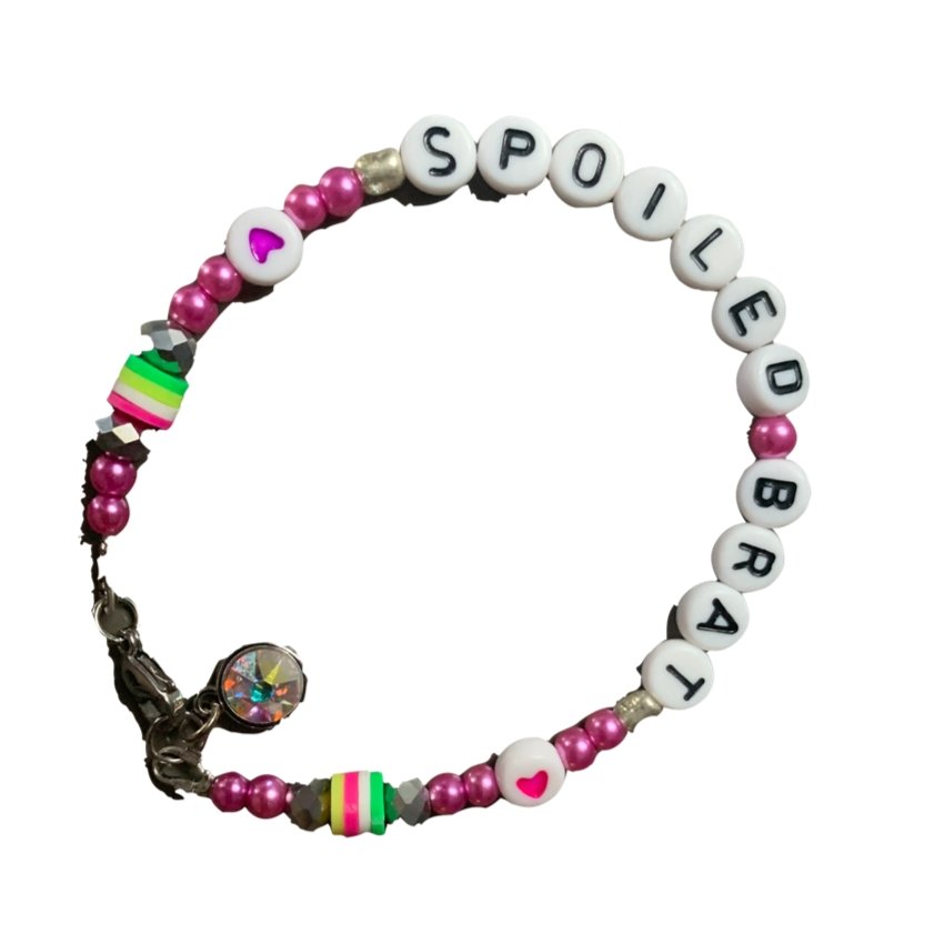 Shop Rad and Refined Rad & Refined Spoiled Brat Beaded Bracelet Anklet for women – premium loungewear and festival fashion at Spoiled Brat