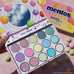 Shop Rude Cosmetics Rude Cosmetics Mentos Mixed Fruit Pastel Eyeshadow Palette online at Spoiled Brat