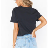 Shop Show Me Your Mumu Show Me Your Mumu Oliver University Tiger Graphic Tee T-Shirt for women – premium loungewear and festival fashion at Spoiled Brat