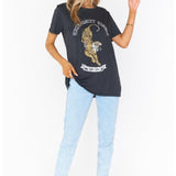 Shop Show Me Your Mumu Show Me Your Mumu Oliver University Tiger Graphic Tee T-Shirt for women – premium loungewear and festival fashion at Spoiled Brat