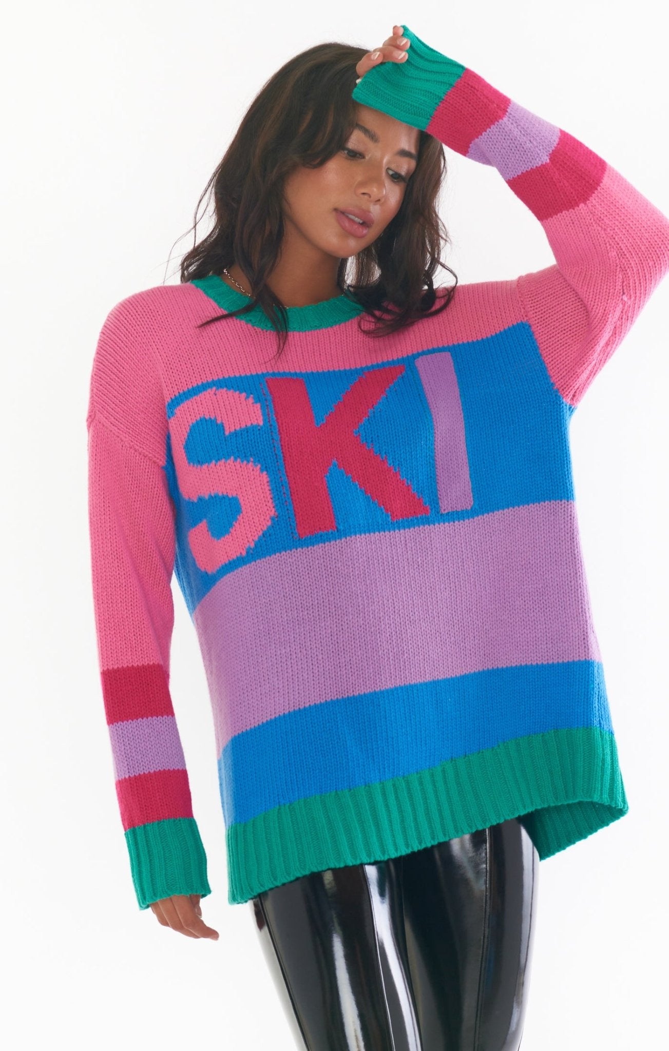 Show Me Your Mumu Ski In Knit Sweater