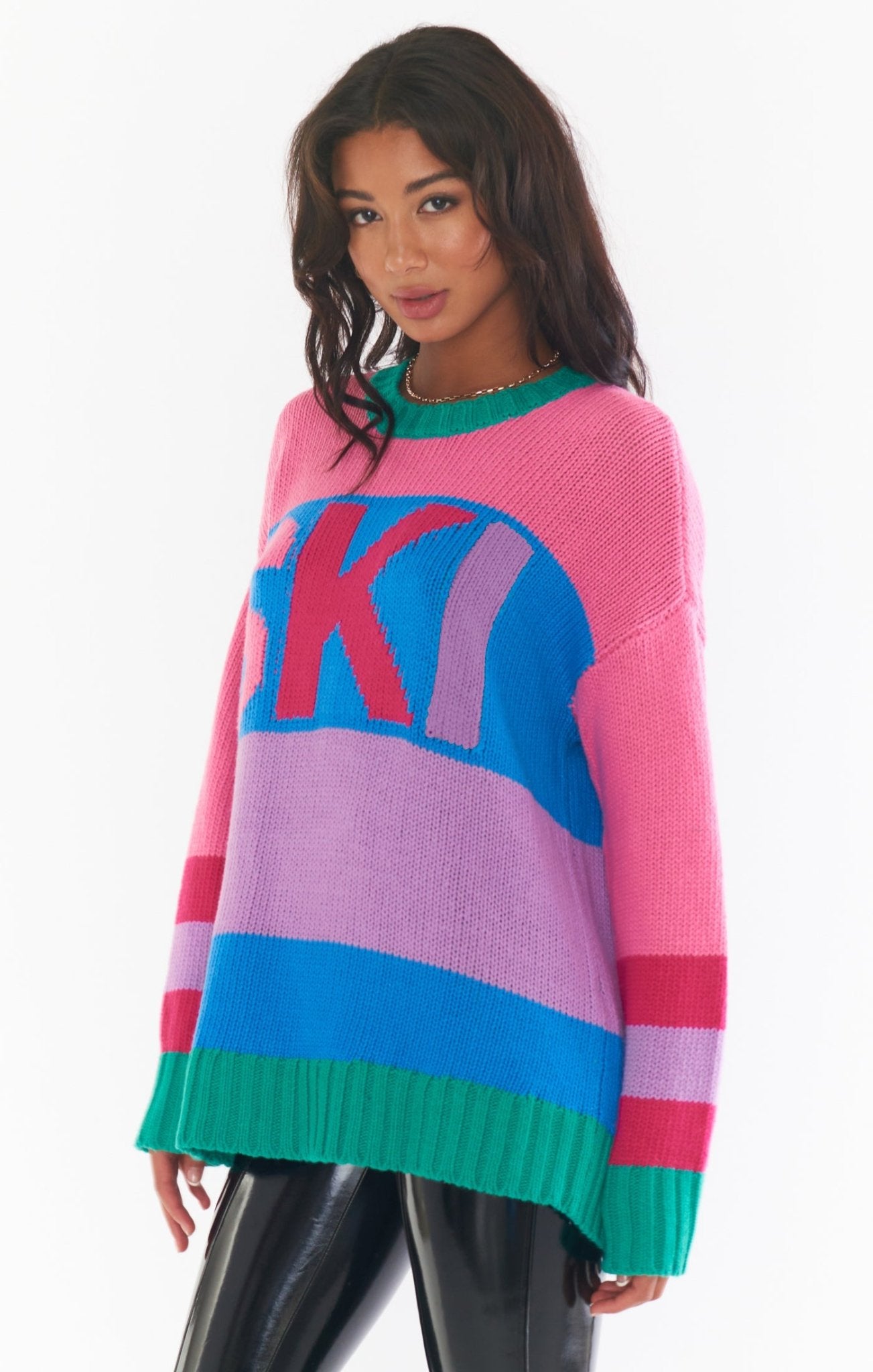 Show Me Your Mumu Ski In Knit Sweater