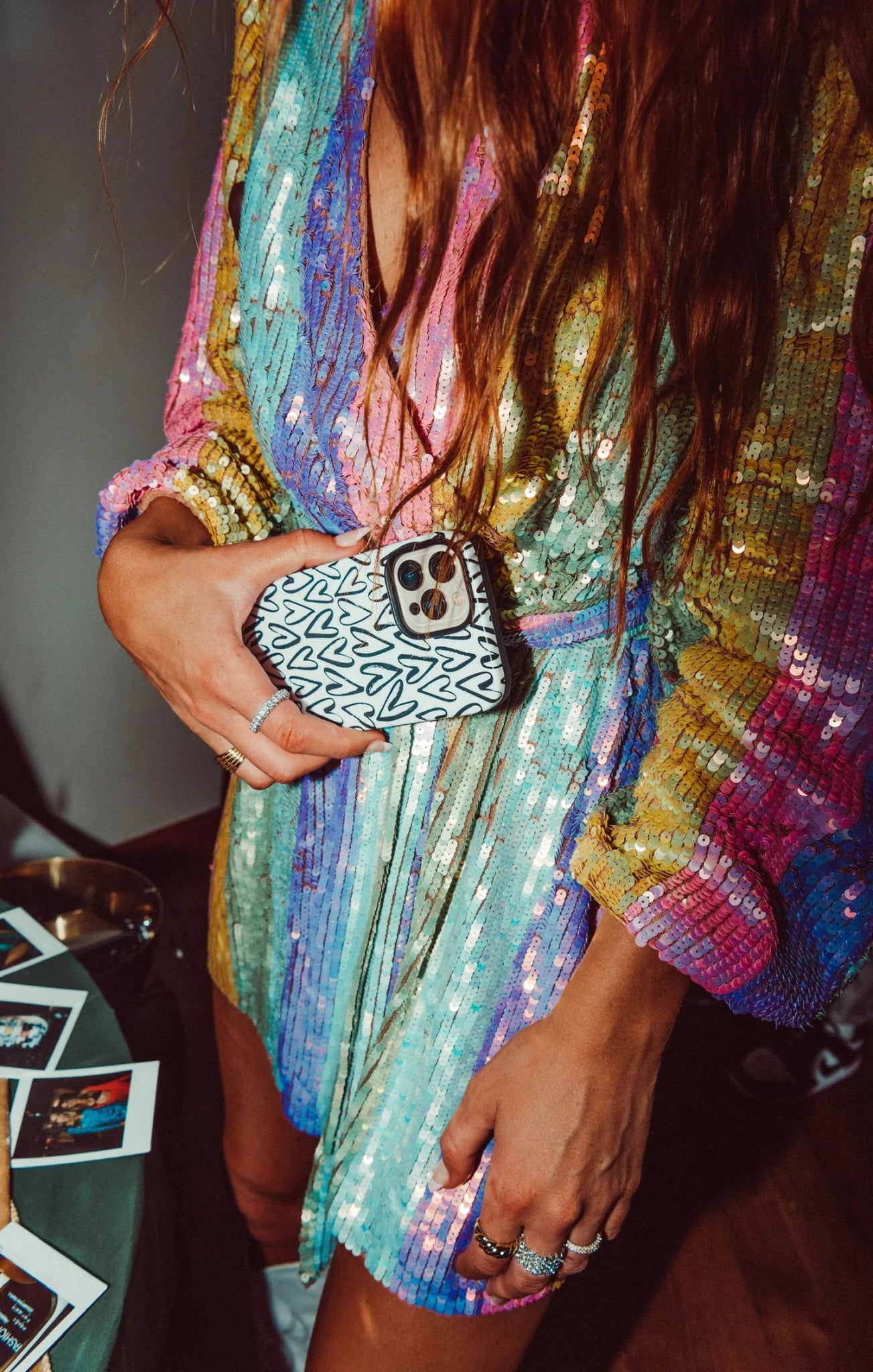 Show me your mumu 2025 rainbow dress