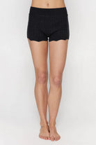 Spiritual Gangster Hudson Pointelle Sweater Shorts Shorts by Spiritual Gangster as seen on celebrities