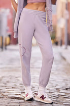 Spiritual Gangster Let There Be Love Boyfriend Sweatpants Jogger Bottoms by Spiritual Gangster as seen on celebrities