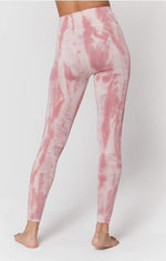 Shop Spiritual Gangster Spiritual Gangster Love Sculpt Winter Rose Tie Dye Leggings online at Spoiled Brat