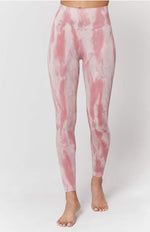 Shop Spiritual Gangster Spiritual Gangster Love Sculpt Winter Rose Tie Dye Leggings online at Spoiled Brat