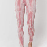 Shop Spiritual Gangster Spiritual Gangster Love Sculpt Winter Rose Tie Dye Leggings Leggings for women – premium loungewear and festival fashion at Spoiled Brat
