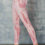 Shop Spiritual Gangster Spiritual Gangster Love Sculpt Winter Rose Tie Dye Leggings Leggings for women – premium loungewear and festival fashion at Spoiled Brat