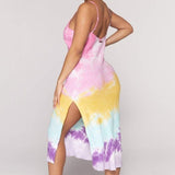 Shop Spiritual Gangster Spiritual Gangster Tie Dye Slip Maxi Dress Maxi Dress for women – premium loungewear and festival fashion at Spoiled Brat
