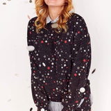 Shop Sundry Sundry Clothing Stars Relaxed Sweatshirt Jumper for women – premium loungewear and festival fashion at Spoiled Brat