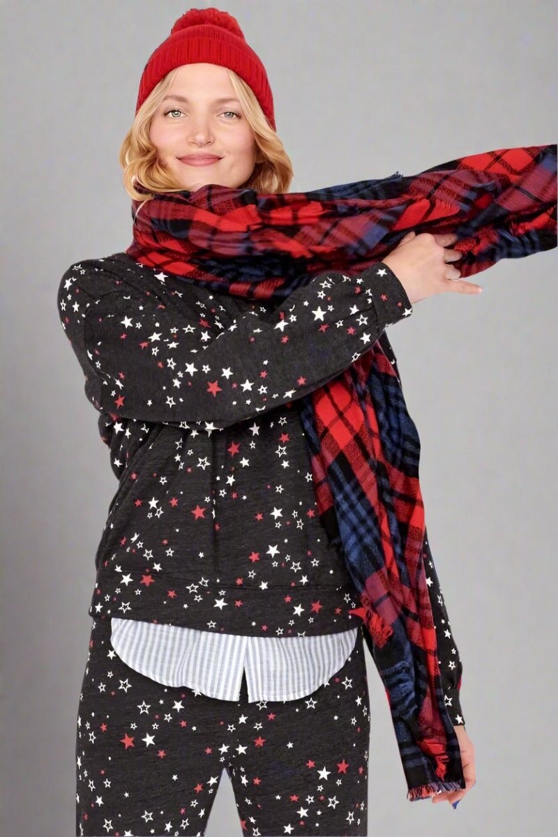 Shop Sundry Sundry Clothing Stars Relaxed Sweatshirt Jumper for women – premium loungewear and festival fashion at Spoiled Brat