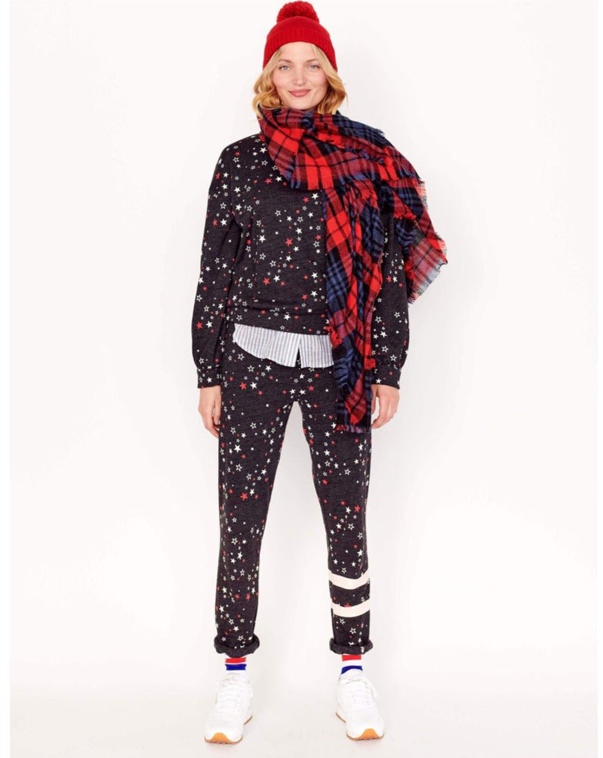 Shop Sundry Sundry Clothing Stripe Stars Classic Sweatpants Sweatpants for women – premium loungewear and festival fashion at Spoiled Brat