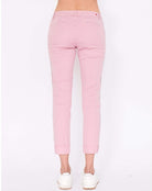 Sundry Glitter Stripe Roll Up Chino Trousers Trousers by Sundry as seen on celebrities