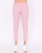 Sundry Glitter Stripe Roll Up Chino Trousers Trousers by Sundry as seen on celebrities