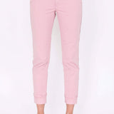 Shop Sundry Sundry Glitter Stripe Roll Up Chino Trousers Trousers for women – premium loungewear and festival fashion at Spoiled Brat