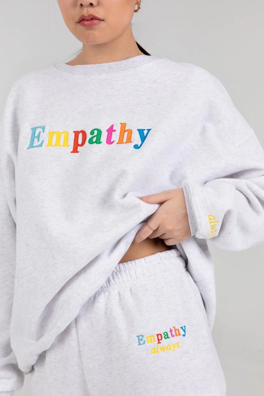 Empathy top sweatshirt green