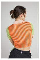 Shop The Ragged Priest The Ragged Priest Shine Knit Top as seen on Chloe Meadows Knit Jumper for women – premium loungewear and festival fashion at Spoiled Brat