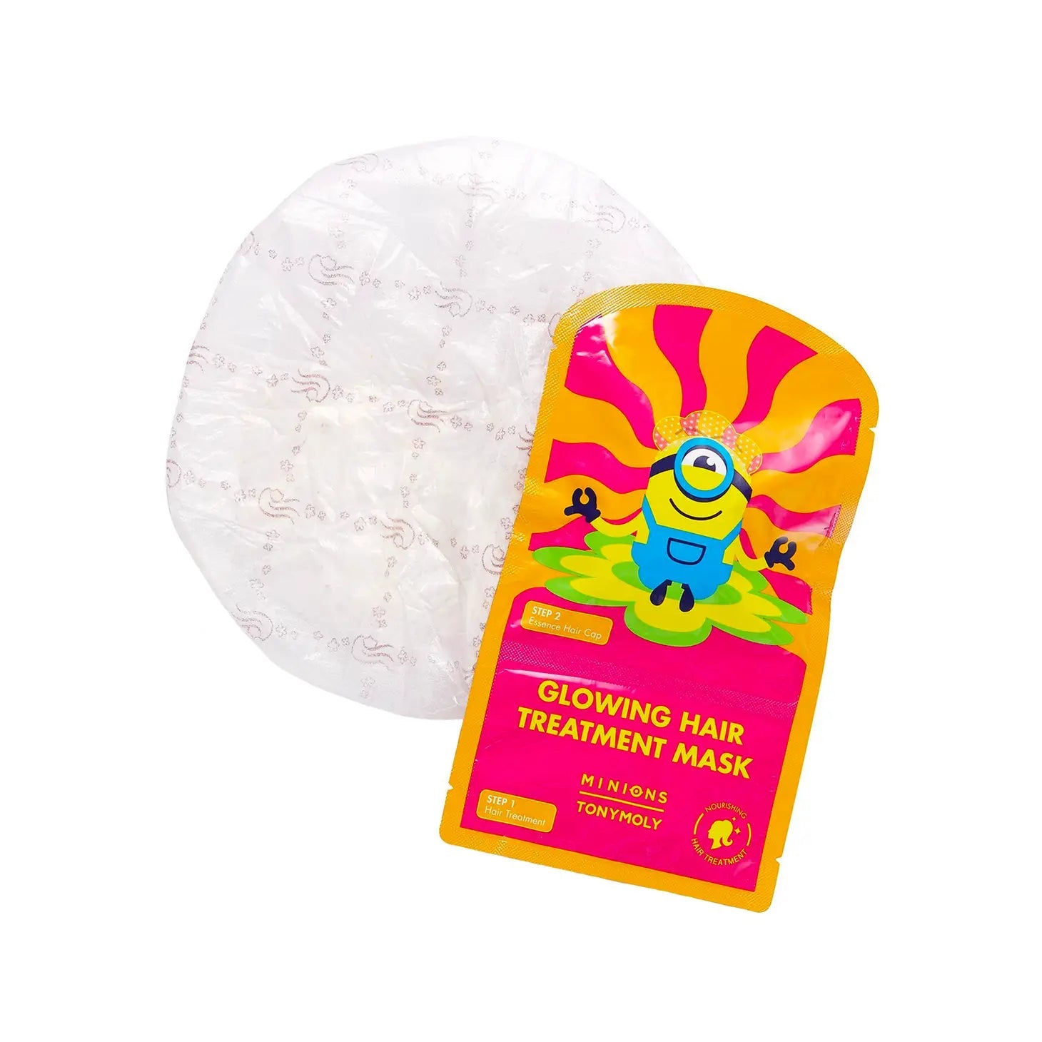 Shop Tony Moly Tony Moly x Minions Glowing Hair Treatment Mask online at Spoiled Brat