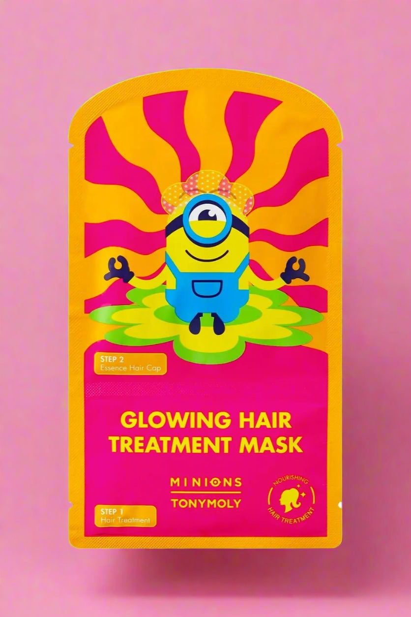 Shop Tony Moly Tony Moly x Minions Glowing Hair Treatment Mask online at Spoiled Brat