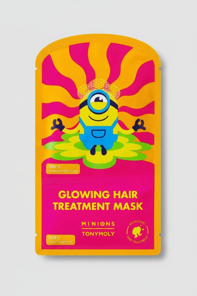 Shop Tony Moly Tony Moly x Minions Glowing Hair Treatment Mask Beauty Product for women – premium loungewear and festival fashion at Spoiled Brat
