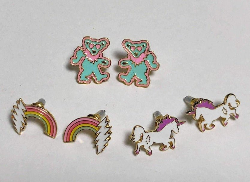 Trixy Starr x Grateful Dead Earring Set - Spoiled Brat