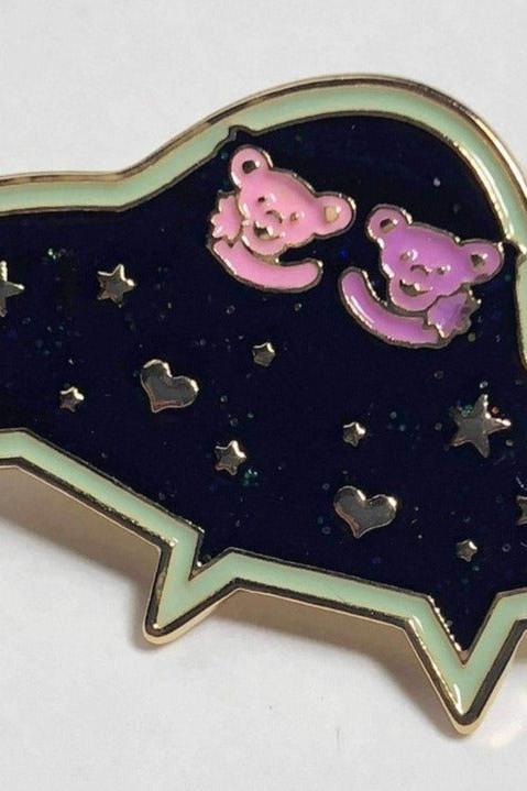 Shop Trixy Starr Trixy Starr x Grateful Dead Pin Set Pin for women – premium loungewear and festival fashion at Spoiled Brat